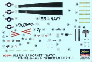 HSG00894  F/A-18A Hornet '' NATC ''